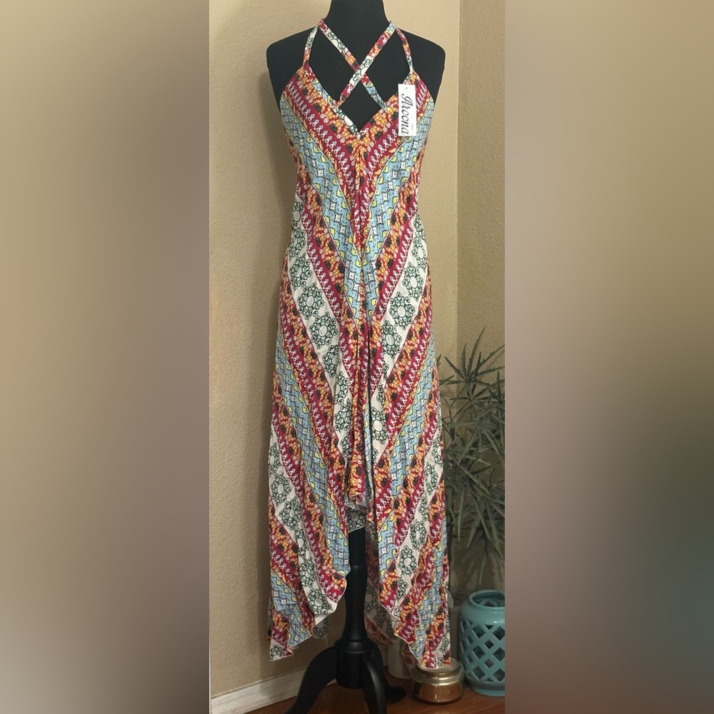 Bohemian Maxi Dress NWT